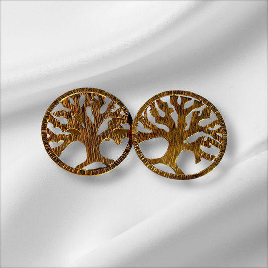 Baobab Essence Hoop Earrings