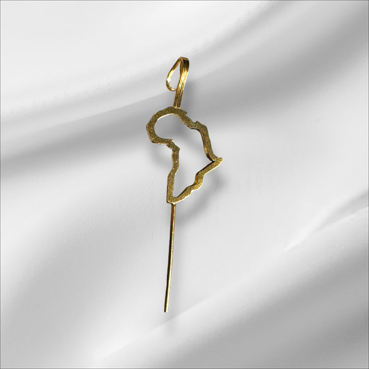 Afrique Mirage Single Piece Long Earring